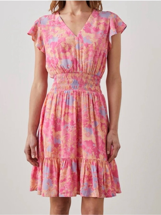 Rails Dresses & Skirts - Rails Tara pink flower pattern Dress in Passion Flower size medium